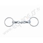 Twisted snaffle ring