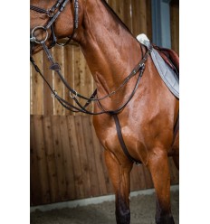 Martingale cuir a anneaux